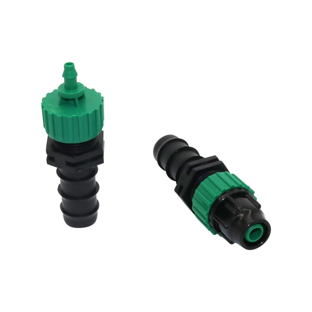 Reduzierung Schlauch Schnell Anschluss Garten Bewässerung Gerade stecker Landwirtschaft werkzeuge Gewächshaus Bewässerung Adapter 3 setzt
