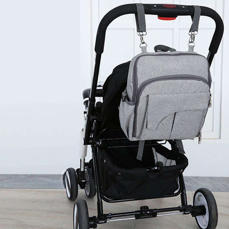 Chaise de salle à manger pour bébé 2 en 1 | Sac à dos Portable pour maman papa, sac à couches pour bébé USB grande capacité, sac à couches pour voyage rehausseur pour bébé