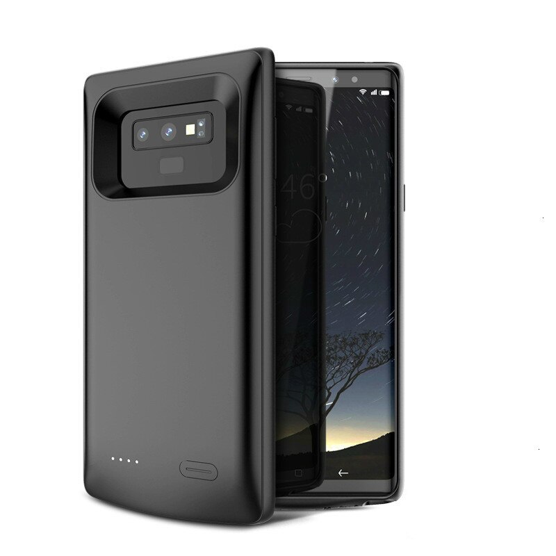 Funda de cargador de batería para Samsung Note 8, S9, S8 Plus, 5500mAh, a prueba de golpes, funda de alimentación para teléfono Samsung Note 8, 9, S8 Plus