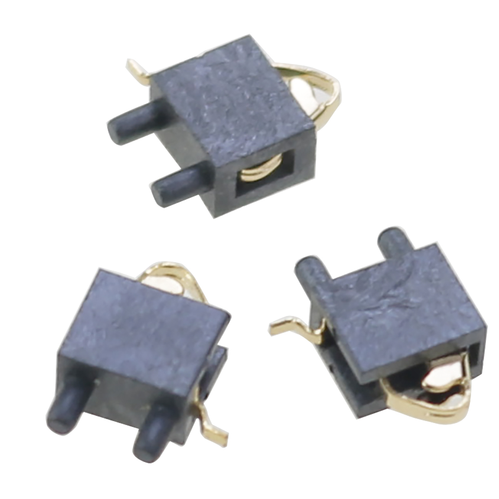 1 Stuks Batterij Stoel Shrapnel Batterij Connector 2.54 Pitch BC-35-1P 2P 3P 4 P Opladen Zand Granaatscherven Test: Army Green