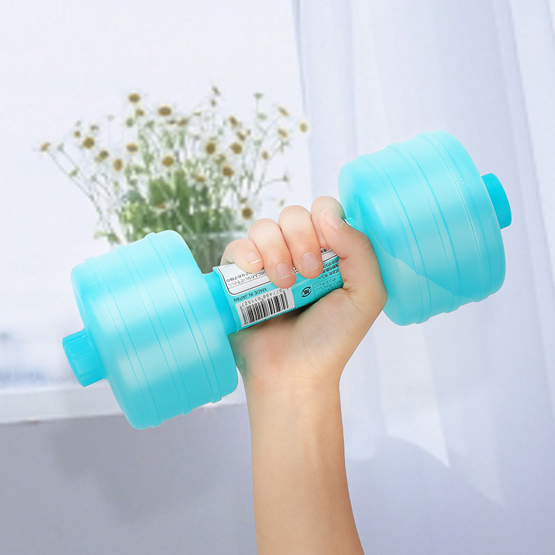 1kg Weight Loss Water Dumbbell Adjustable Gym Exercise Equipment Home Fitness Gym For Fitness Aquatic Barbell Gym Weight Loss