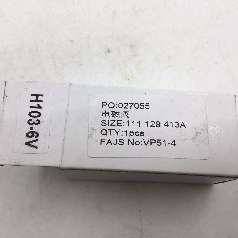 SHERRYBERG CARB IDLE STOP SOLENOID OE 111 129 413 A for VOLKSWAGEN VW