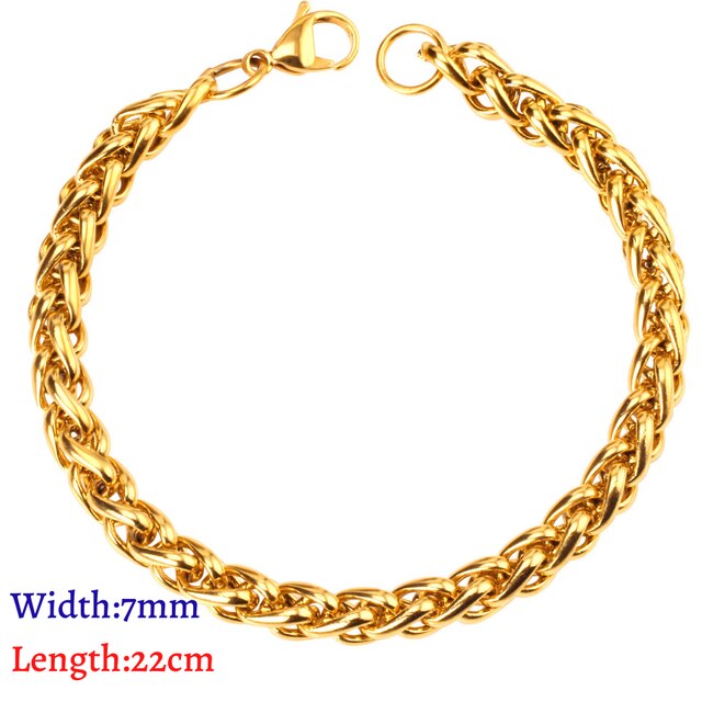 LUXUKISSKIDS-Pulseras hombre de acero inoxidable de para mujer y hombre, originales para mujer,cadenas de eslabones cubanos, pulsera de muñeca para pareja, de joyería,pulsera plata,navidad