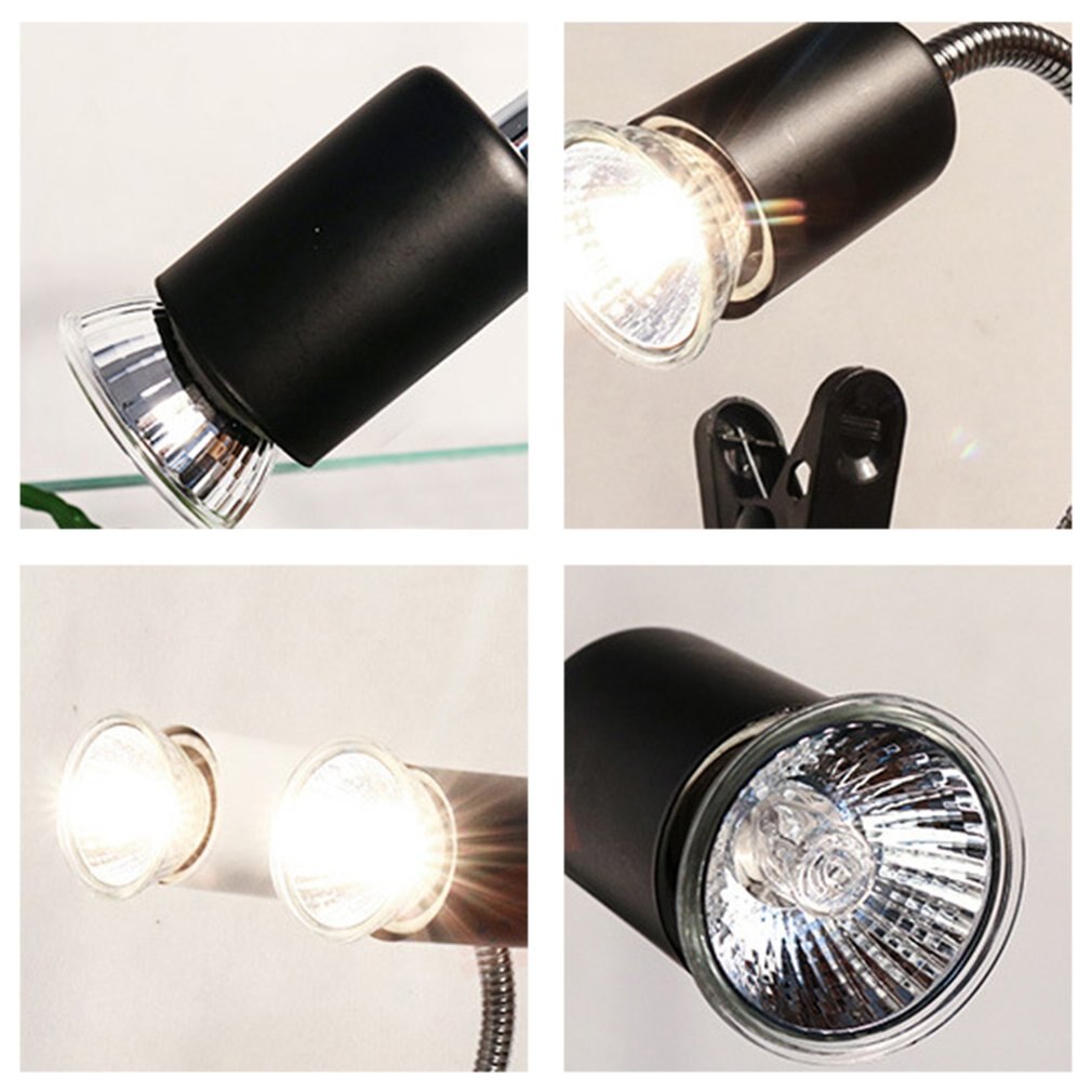 25/50/75W UVA+UVB Reptile Lamp Bulb Turtle Basking UV Light Bulbs Heating Lamp Amphibians Lizards Temperature Controller
