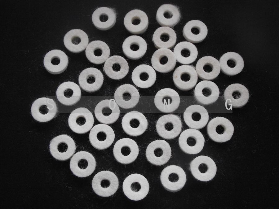 50 pcs trumpet valve pads