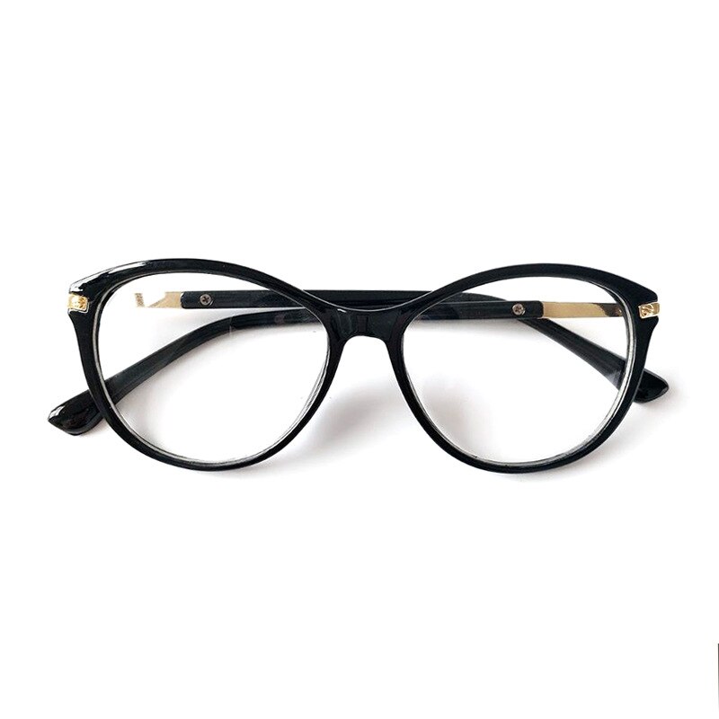 Imwete Klar Brille Rahmen Frauen Männer Jahrgang Katze Auge Optische Spektakel Brillen Rahmen transparent Objektiv Brillen retro Damen