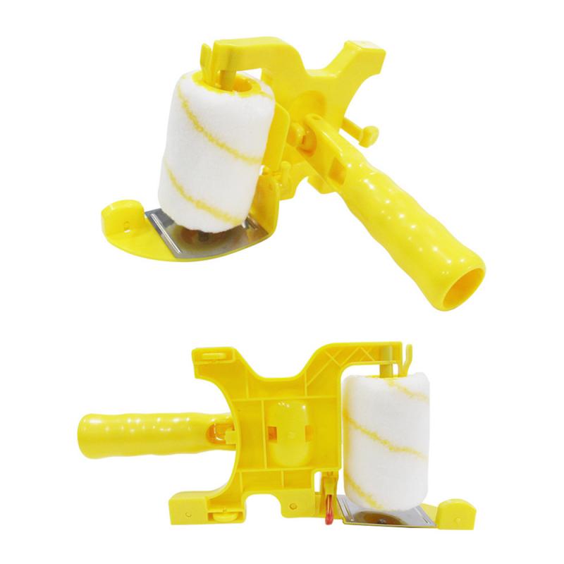 5Pcs Multifunctional Hand-held Paint Roller Racer DIY Household Paint Runner Pro Painting Brush For Wall Decoration Roller Brush