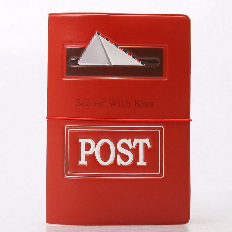Ha en fin tur passholdere menn/kvinner reise pass dekselveske pvc skinn 3d deksel på passet for reise: 14