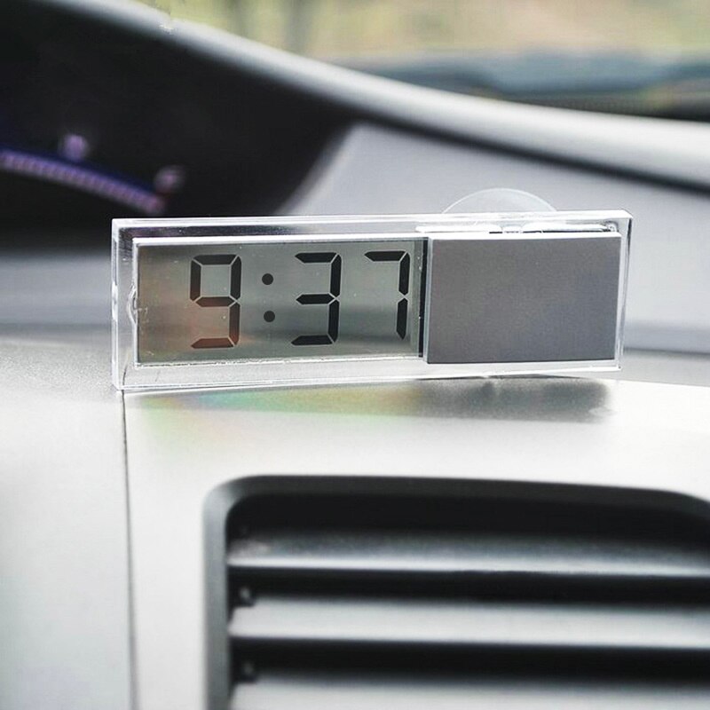Auto Digitale Klok Thermometer Auto Digitale Klok Auto Accessoires Auto Styling Auto Window Thermometer Celsius Fahrenheit: Default Title
