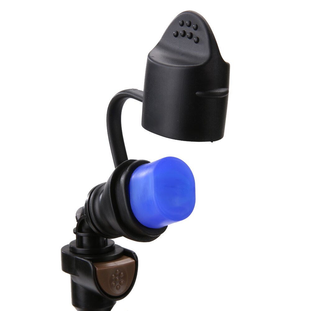 1 pz sacchetti d&#39;acqua 110 gradi a sgancio rapido silicone idratazione morso valvola ugello bocchino coperchio acqua vescica aspirazione bocca nero