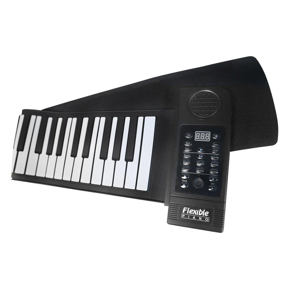 61 Toetsen Digitale Keyboard Piano Flexibele Roll Up Piano Draagbare Silicone Midi Soft Keyboard Piano