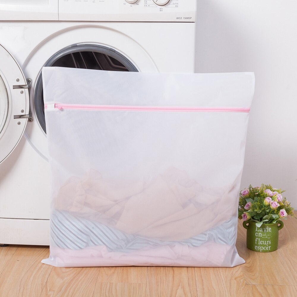 5pcs Thickened Laundry Bag Set Fine Mesh Washing Bags Garment Delicates Protection Bags with Zipper Closure