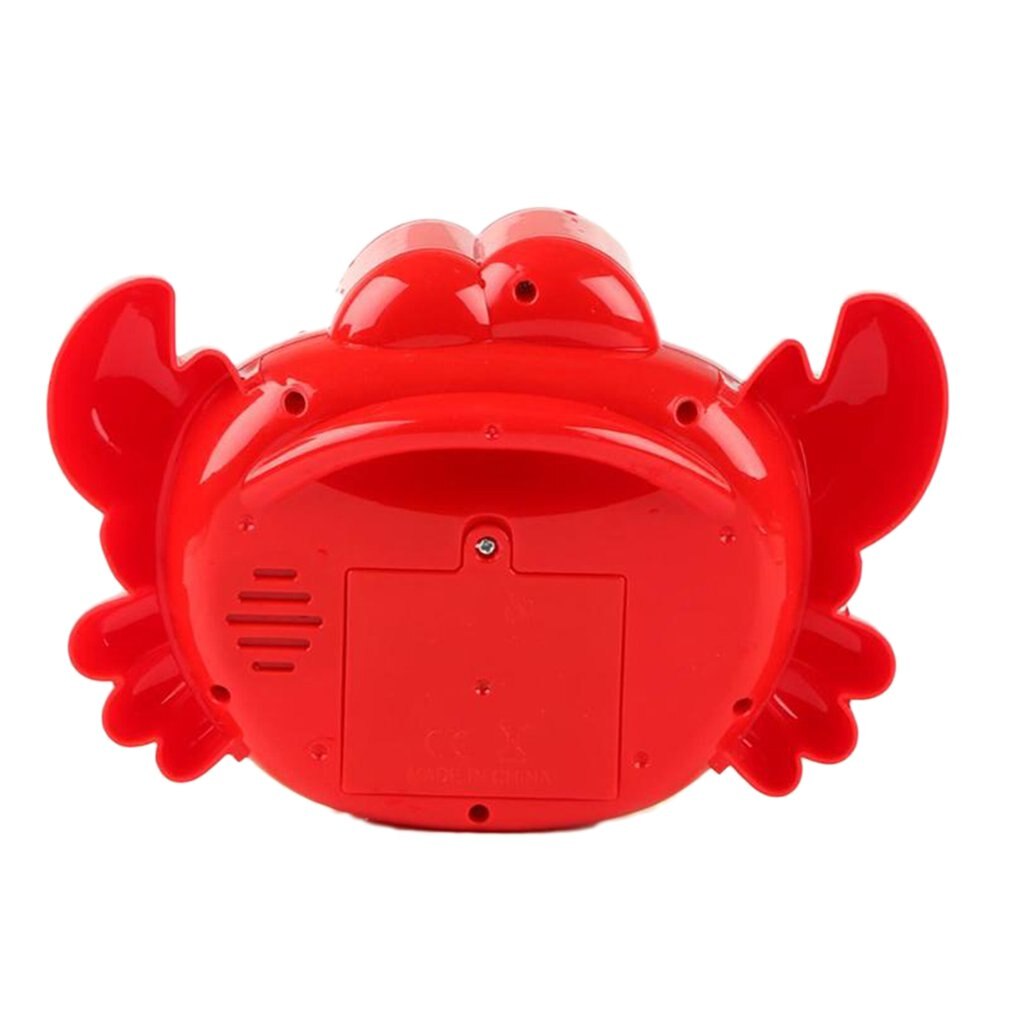 Divertente Musica Granchio Bolla Ventilatore Macchina Elettrica Automatica Granchio Bubble Maker Per Bambini Da Bagno