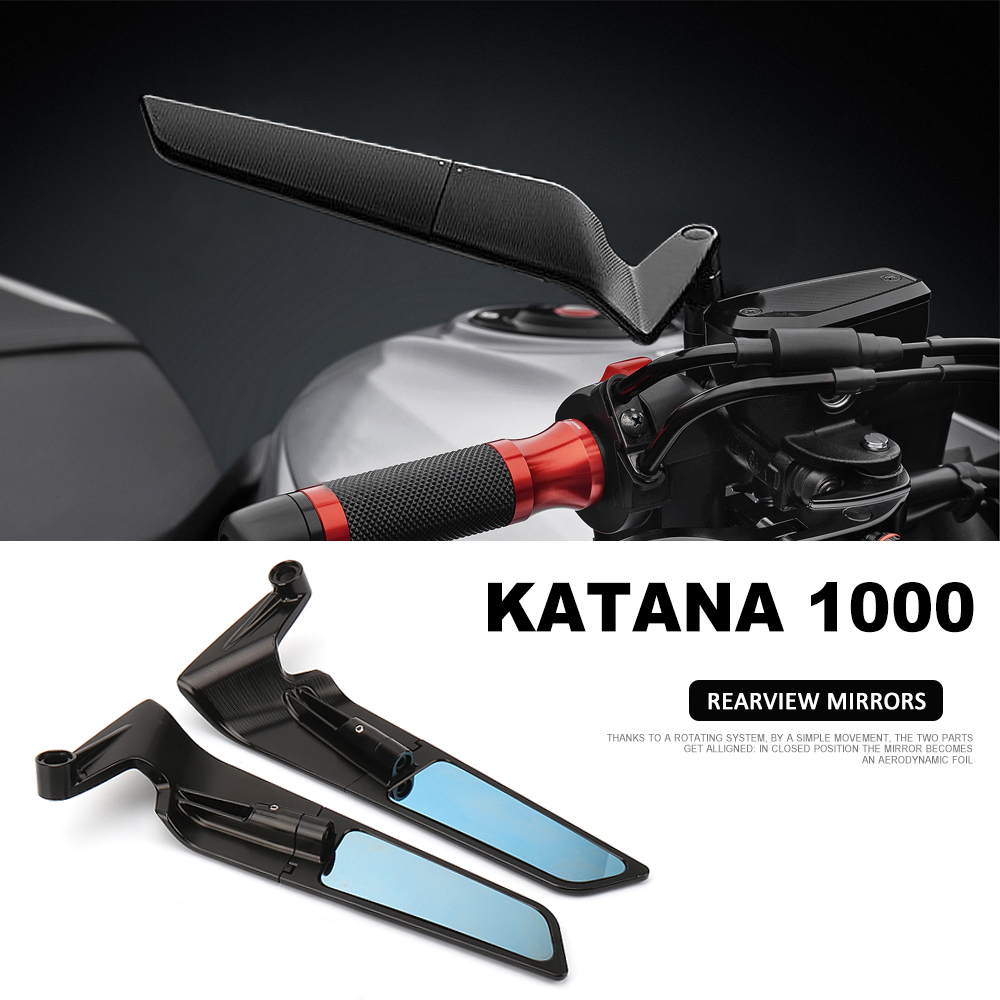 Motoraccessoires Spiegels Race Sport Aluminium Achteruitkijkspiegel Voor Suzuki Katana 1000 Katana 1000 2022