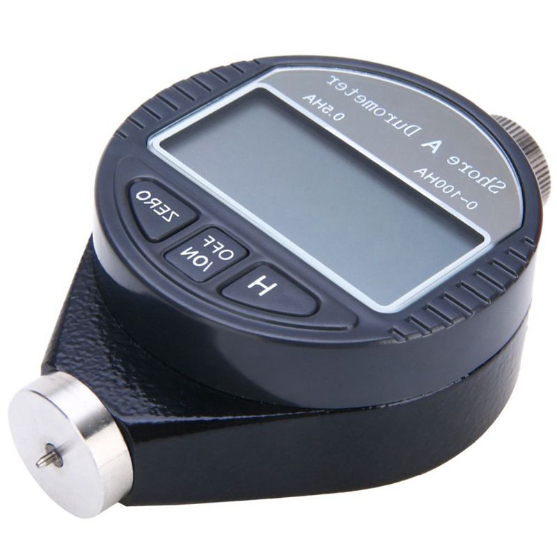 medidor Digital de dureza durómetro 0-100HA Shore A LCD para cuero de caucho plástico cera multigrasa 1 ud.