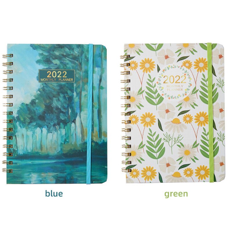 Daily Planner Simple Hardcover Flexible Daily Planner Thick Paper Time Management For Women Men Desk Calendar DJA88