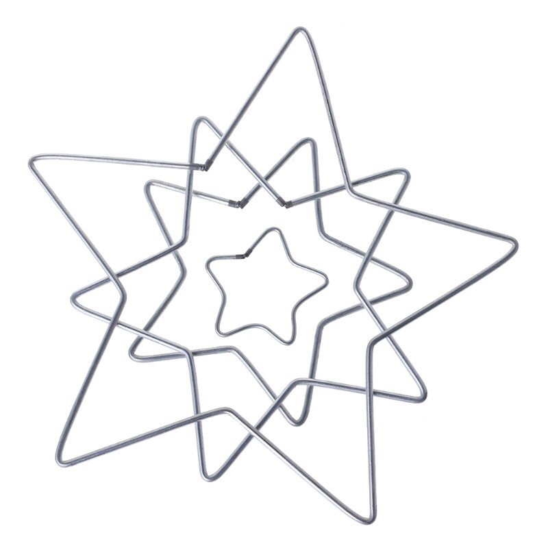 Metal Dream Catcher Star Hoop for DIY Handmade Dreamcatcher Macrame Accessories