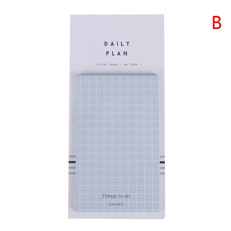50 Sheets To Do List Check List Sticky Notes Memo Pad Notepad School Office Supplies Stationery: B