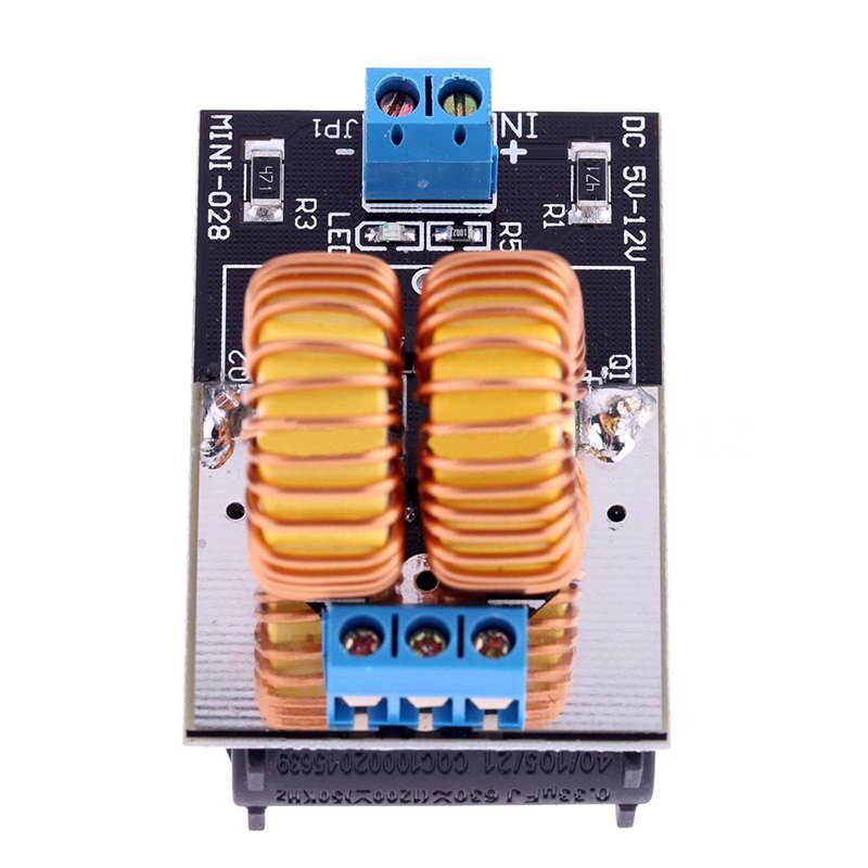 5V-12V Low Voltage ZVS Induction Heating Power Supply Module + Heater Coil