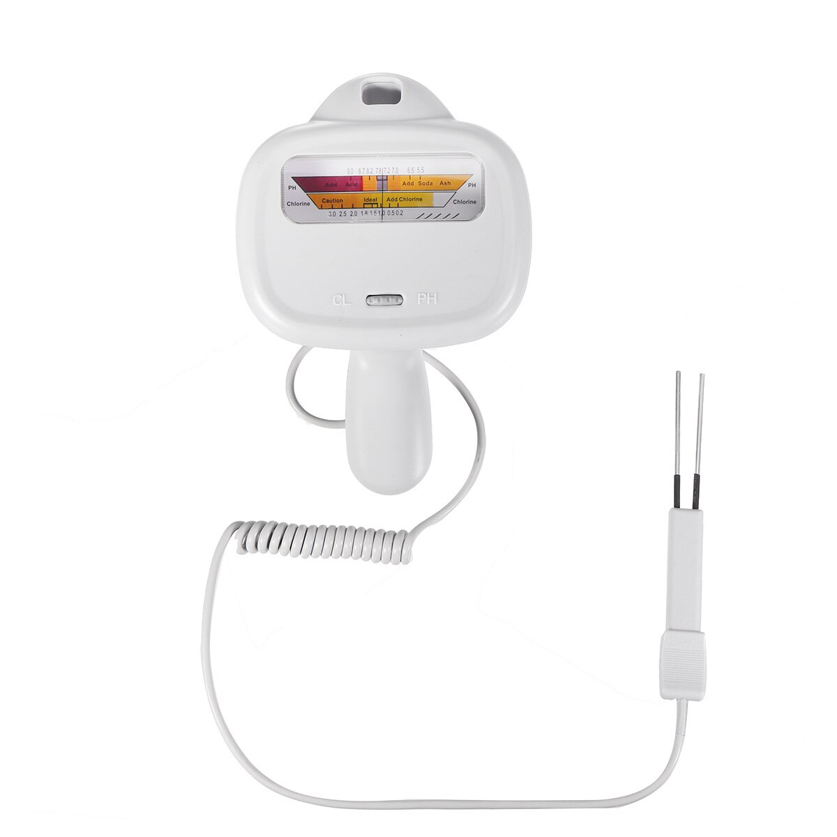 Portable PH Test Monitor Water Tester PH Chlorine Level Portable PH Meter Swimming Pool Spa Pool Testing Device 2 in 1