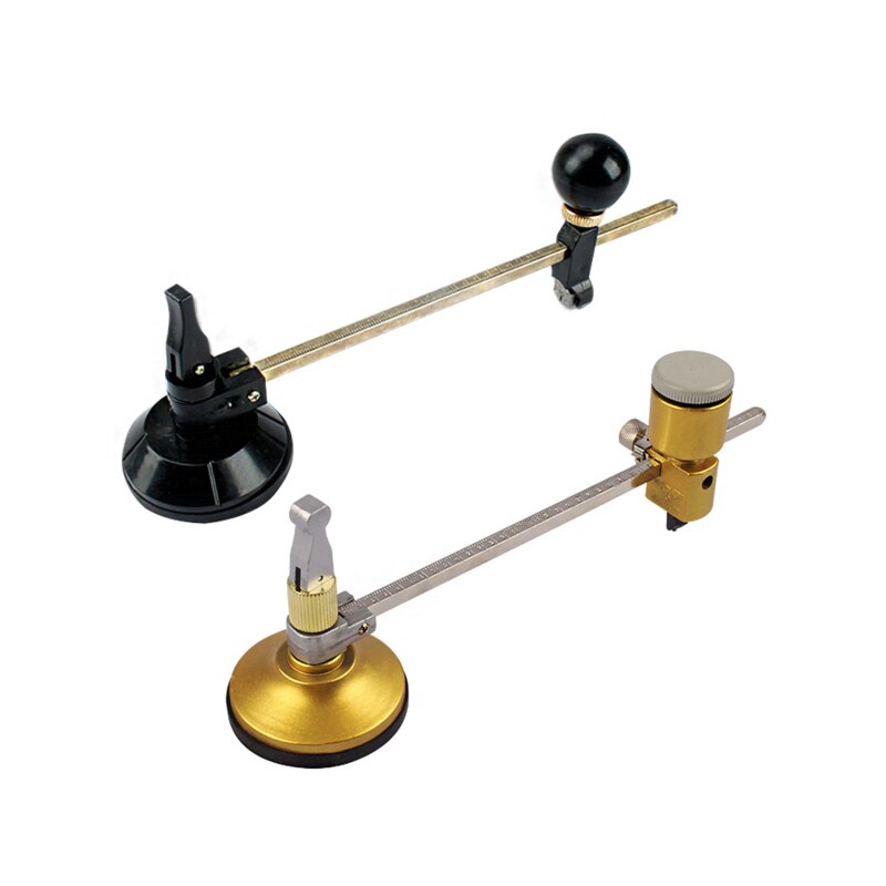 Professionelle Glas Cutter Runde Schneiden Werkzeug Mit Runde Griff Und Saugnapf Einstellung Kompass Typ Glas Rund Cutter
