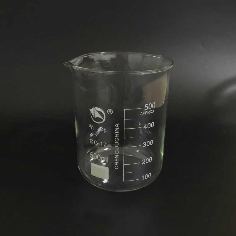 5 teile/satz 50 ml/100 ml/250 ml/500 ml/100 0ml transparent borosilikatglas Becher Für Labor Liefert