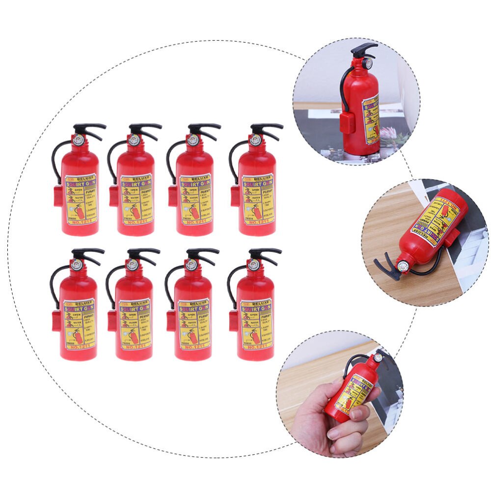 8 Pcs Fire Extinguisher Portable Squirter Water Spraying Summer Outdoor