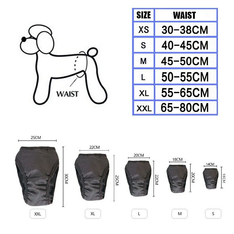 Animal de estimação calça fisiológica loopheidsbroekje cachorro roupa interior shorts fralda para cães culotte pour chienne braitulas para perro teddy