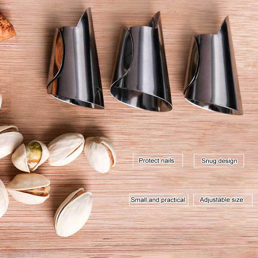 1 st tumskärare grönsaker tomat fruktplockare separator fingerverktyg skarpt blad handskärverktyg för att skörda trädgårdsväxter