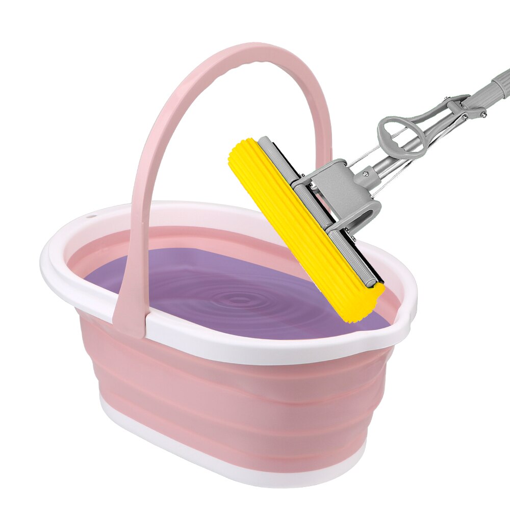 Car Wash Bucket for Tourism Outdoor Fishing Camping Save Space Folding Laundry Tub Foldable Bucket Portable PP