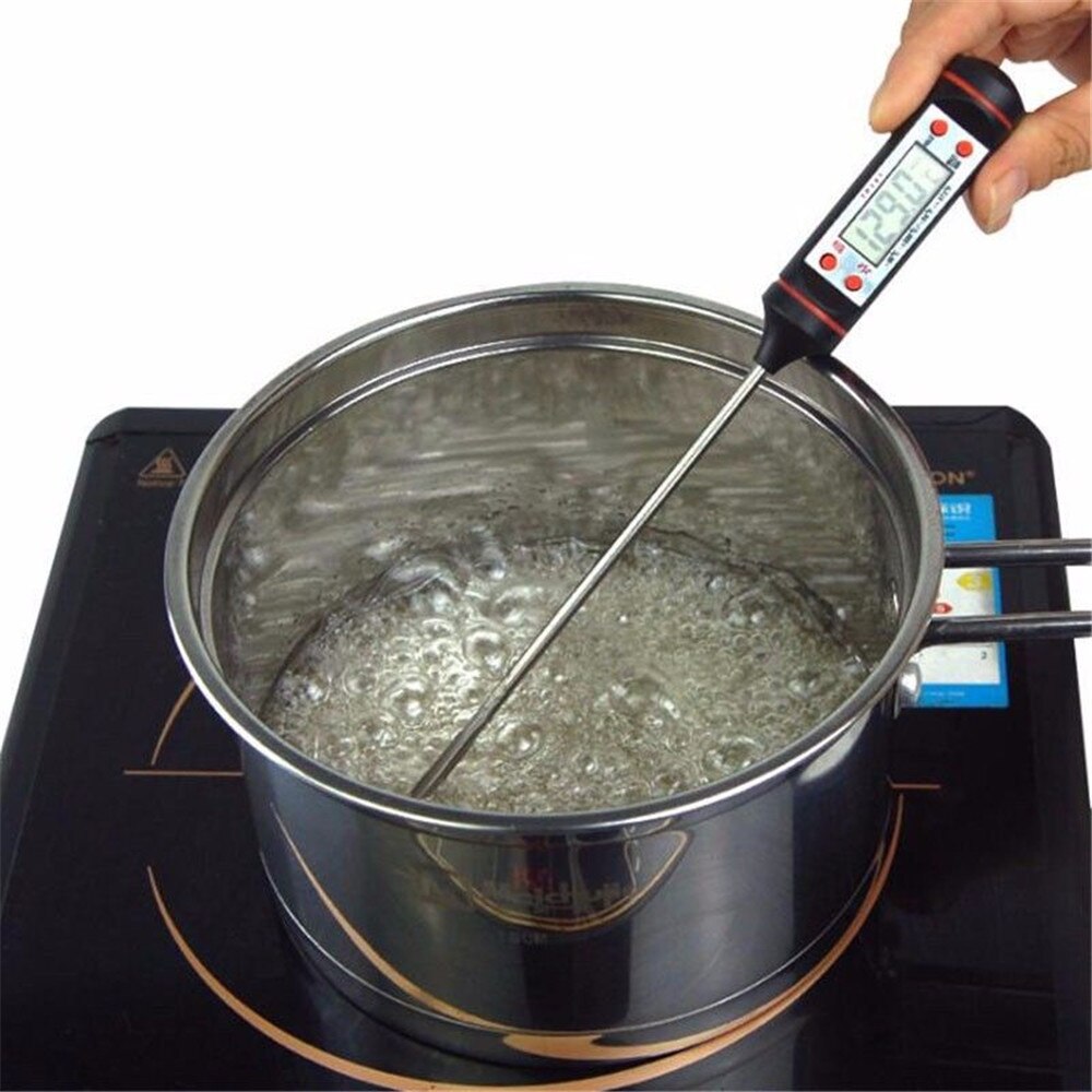 Digitale Vlees Thermometer Keuken Elektronische Voedsel Lange Probe Elektronische Bbq Koken Keuken Barbecuetools Temperatuur Meter Gauge