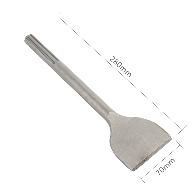 SDS MAX Chisel Set 1PC 280mm Electric Hammer Drill Bit Point Groove Gouge Flat Chisel Break Concrete Brick Wall Drilling Masonry