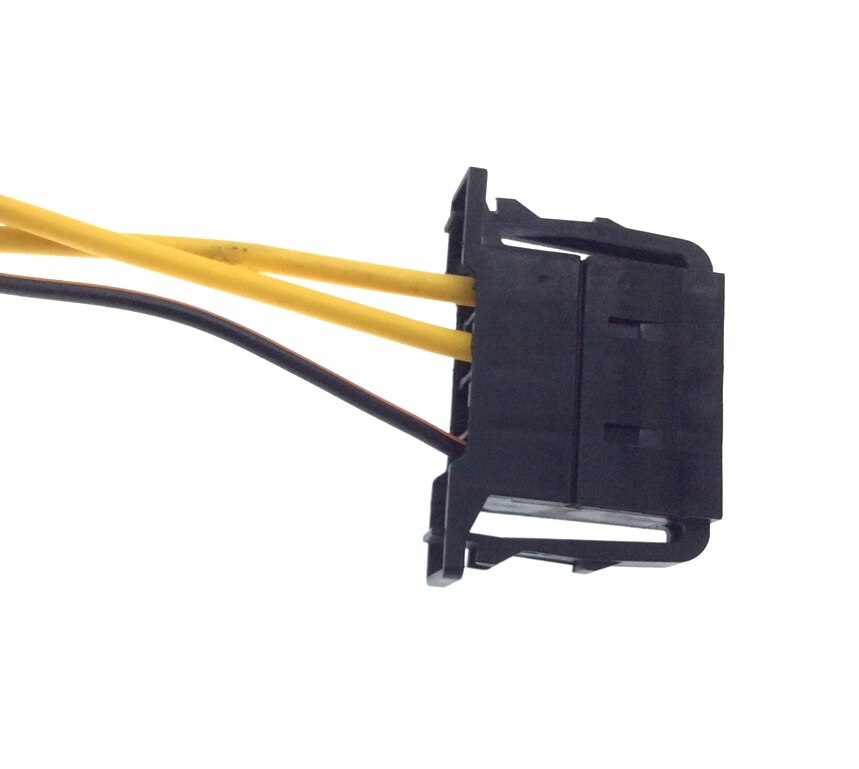 Brugt til bmw  e90 318 320 325 328 e87 e88 e90 e93 x1 blæser modstand plug kabel ledning