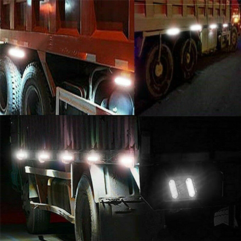 Sivuvalot kuorma -auto 24v led -valot perävaunu soikeat sivuvalot välysvalaisin led -välysvalot perävaunu
