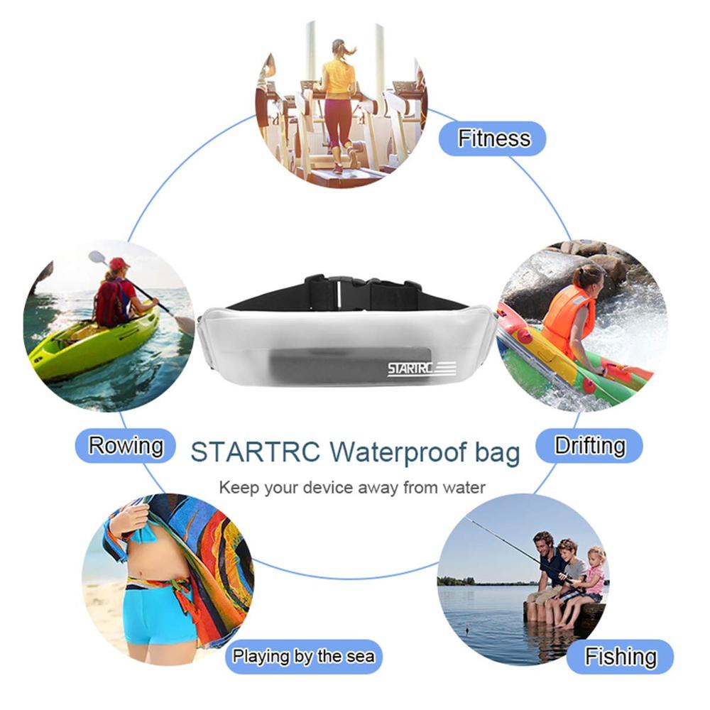 Startrc vanntette hus veske med midje/skulderreim til dji osmo lomme/osmo handling/insta 360 en x/evo actionkamera