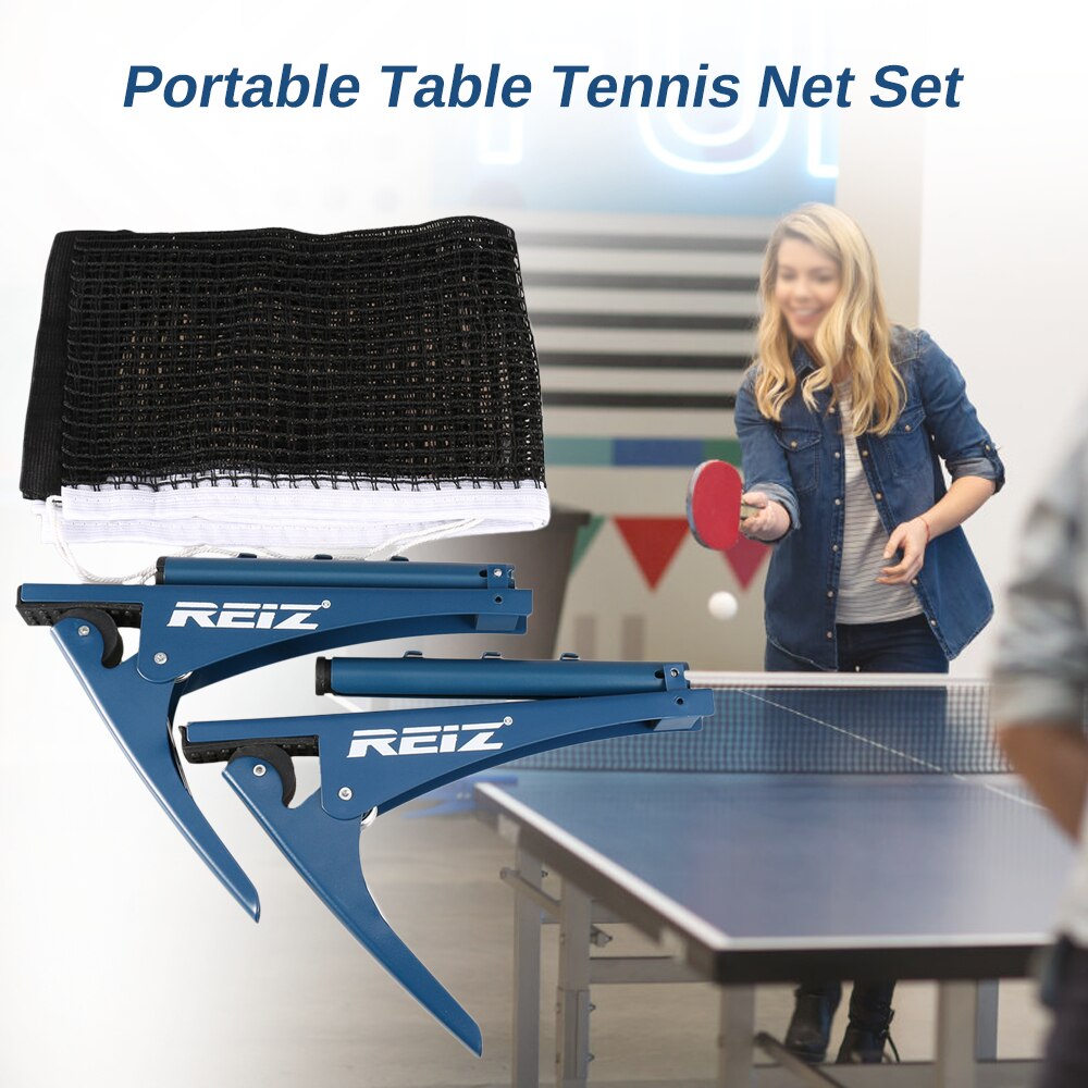 Inklapbare Tafeltennis Net En Clipper Set Ping Pong Netto Voor Indoor Outdoor Training Concurrentie Tafeltennis Accessoires
