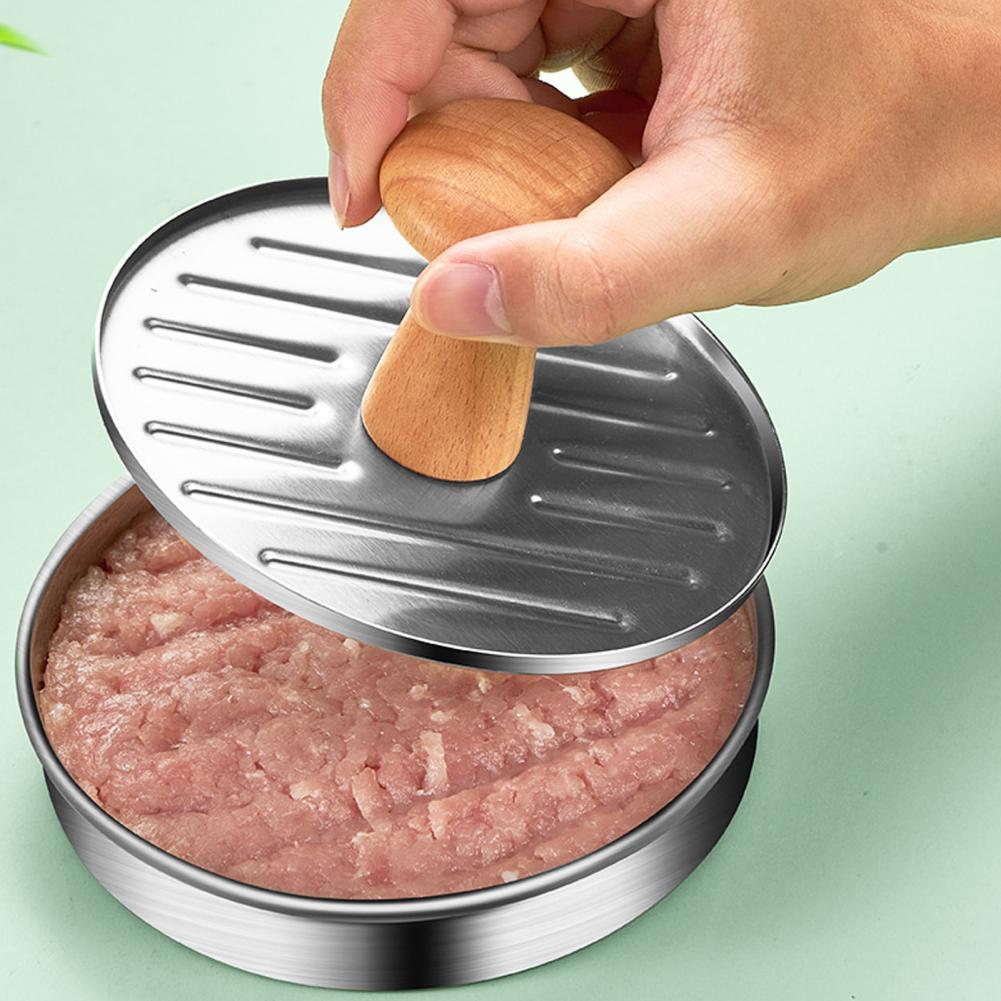 Hamburger Maker Non-stick Goede Arbeidsbesparende Hamburger Vlees Rundvlees Mold Burger Druk