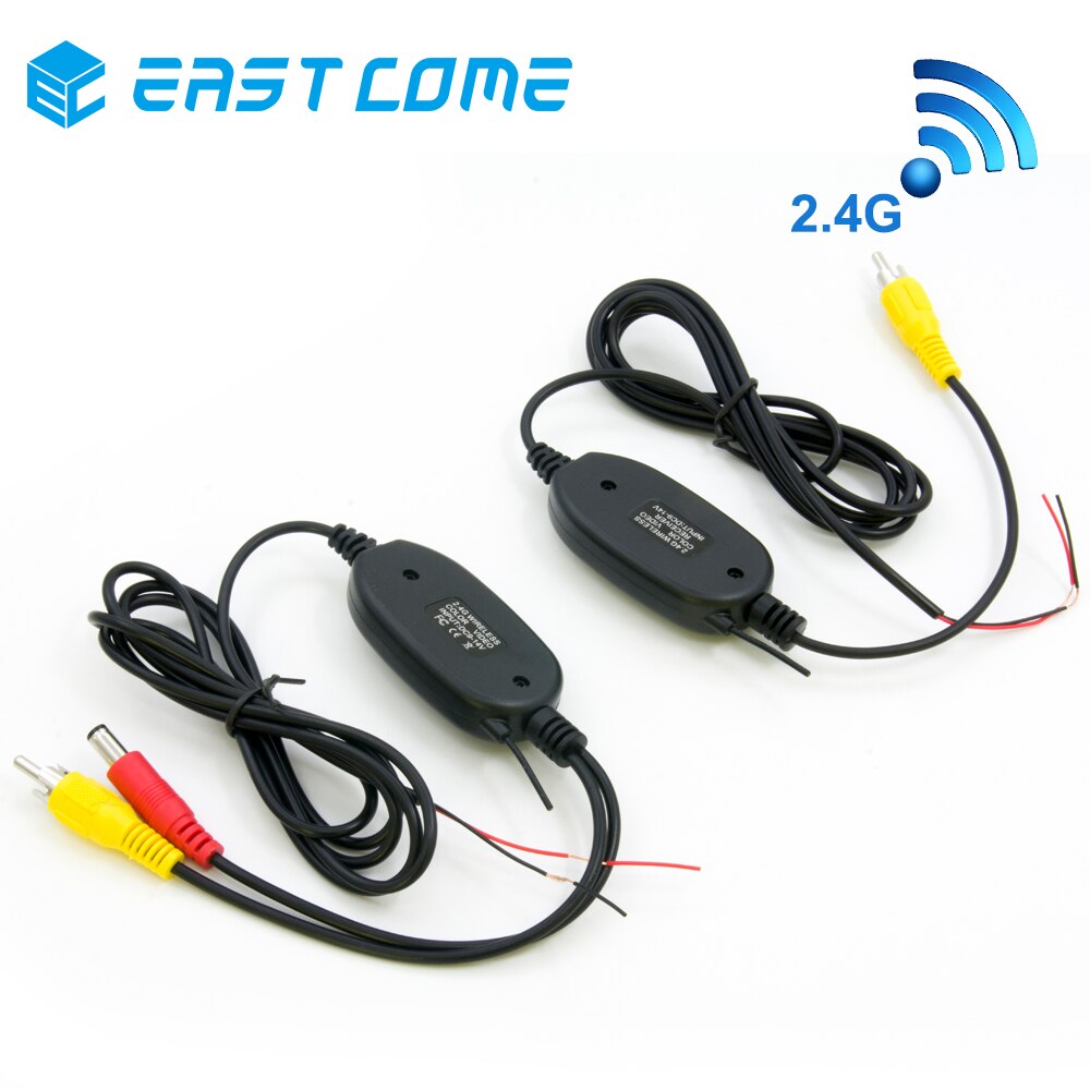 2.4 Ghz Wireless Video Transmitter Receiver Kit For Car Monitor To Connect The Car Rear View Camera Reverse Backup Camera