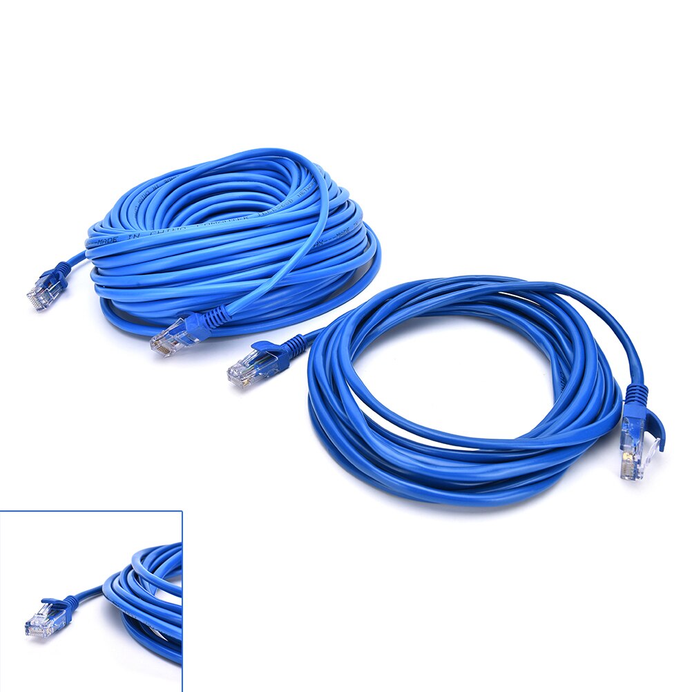 1 Roll 5M 10M RJ45 Ethernet Cable for Cat5e Cat5 Internet Network Patch LAN Cable Cord for PC Computer Cables