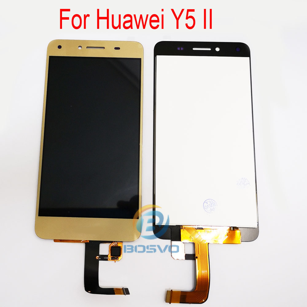 Voor Huawei Y5 Ii Lcd-scherm Cun U29 L21 L01 L02 L03 L22 L23 L33 Met Touch Vergadering Vervanging reparatie Onderdelen