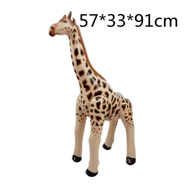 Ballon géant gonflable, girafe, pâques, lapin, Jungle, Safari, anniversaire, zèbre, animaux, Zoo, éléphant, forêt, grenouille, conte de fées: giraffe