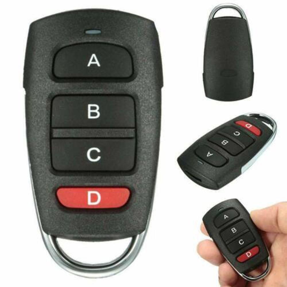 Universal Cloning Electric Gate Garage Door Remote Control Key Fob 433mhz Cloner 4-channel