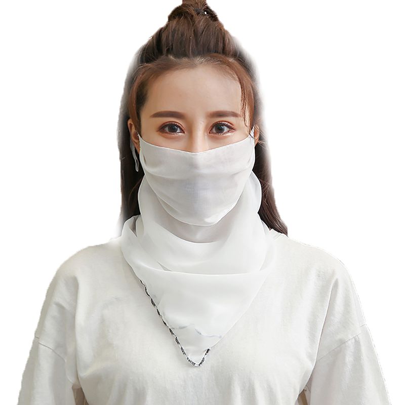 Outdoor Half Gezichtsmasker Dubbelzijdig Winddicht stofdicht Zonnescherm Hals Cover Protector Maskers Sjaal: A1