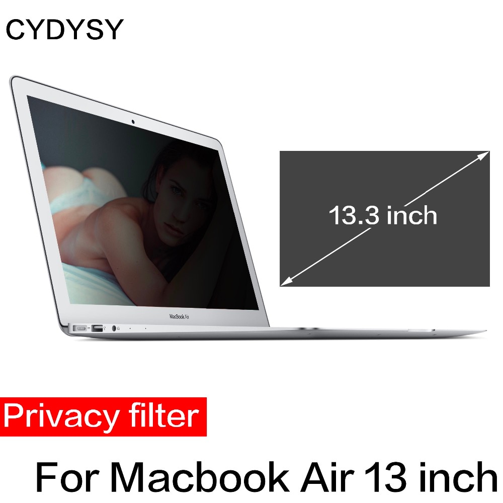 Privacy Filter Voor Macbook Air 13 inch laptop Model A1369 A1466 Anti-glare scherm beschermende film, voor Mac Air 13.3