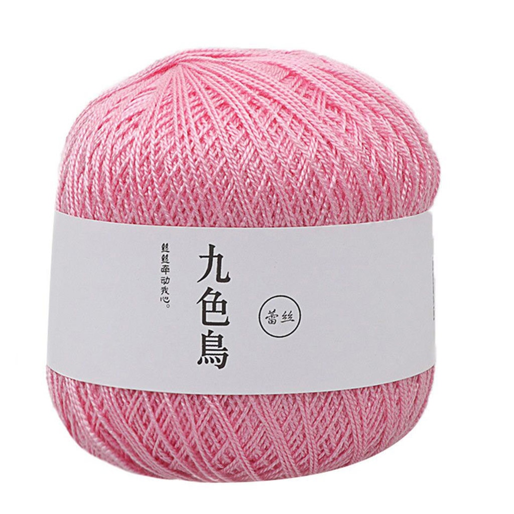 Fil de dentelle bricolage coton tissé fil de coton fin fil de Crochet 8ème