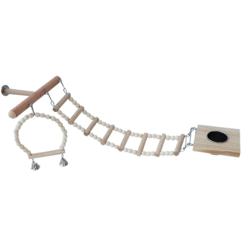Bird Cage Stand Play Gym Wood Parrot Swing Climbin... – Vicedeal
