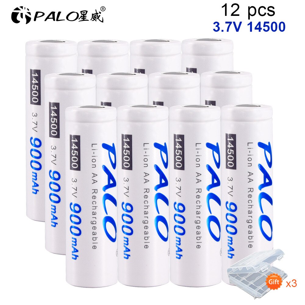 Gtf-14500 3.7V 900 Mah Real Capaciteit Li-Ion Opla... - Vicedeal - Foto 3