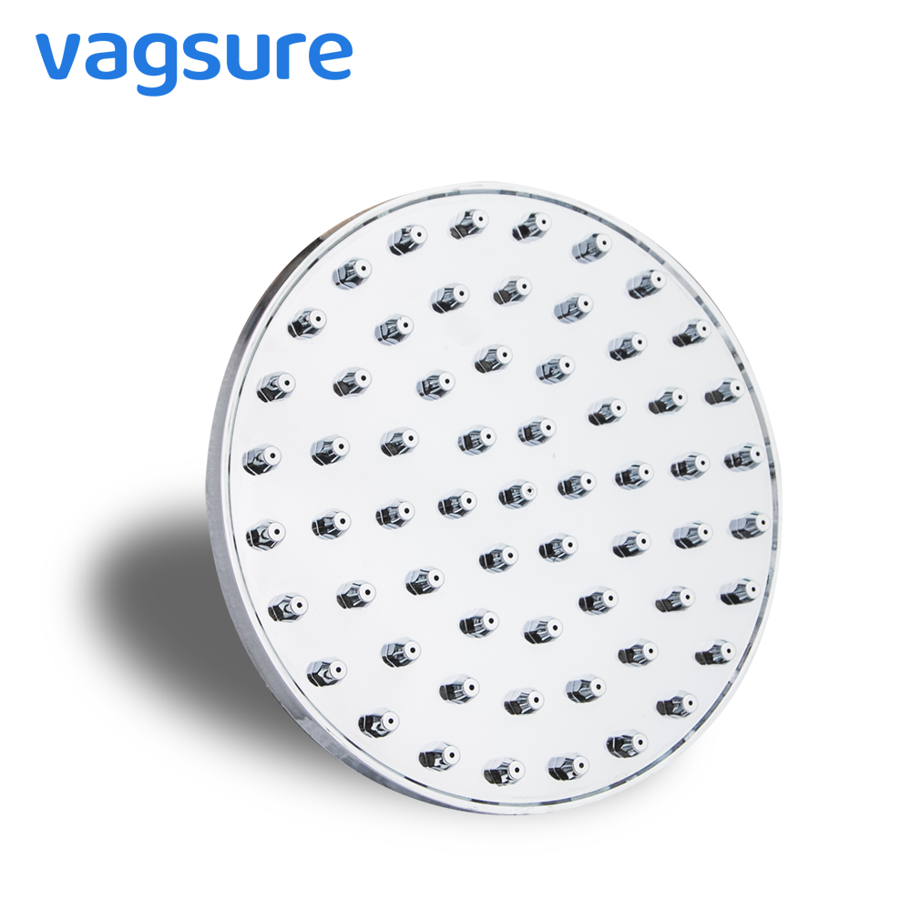 Round 15cm Diameter Chromed ABS Shower Room Overhead Top Roof Shower Head Cabin Sanitary Ware Accessories Shower Spare Parts