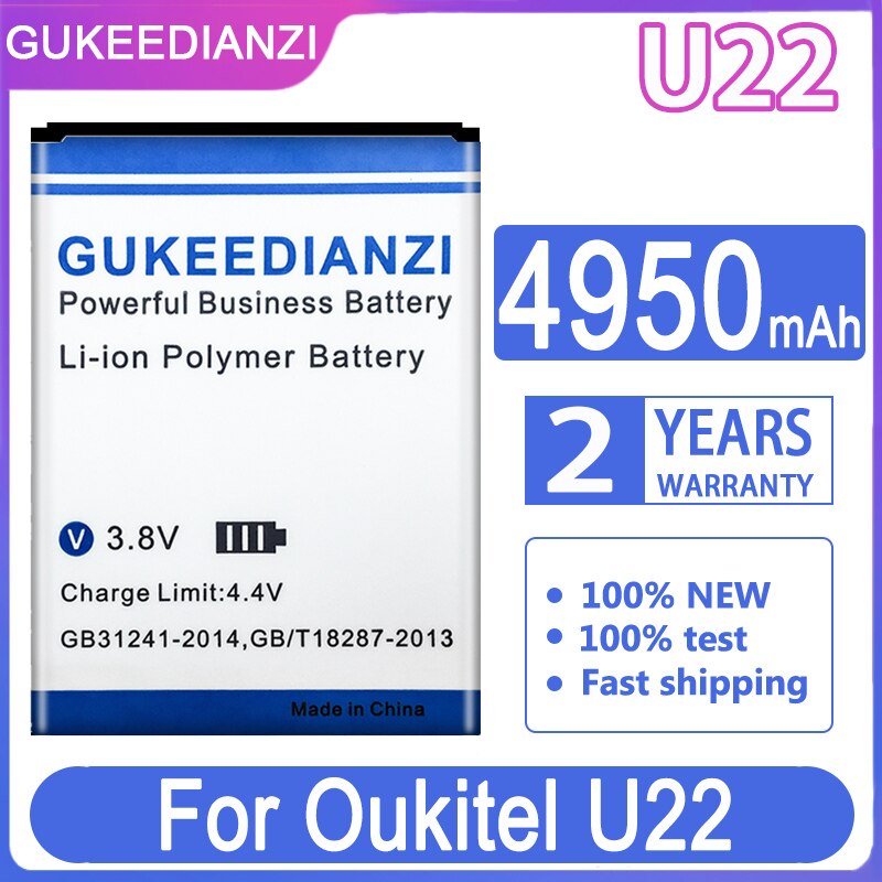 Battery for Oukitel U10 U11 U15 U16 U18 U20 U22 U23 U7 U2 MAX plus Pro U11Plus U15Plus U16Max U20Plus U7MAX U7plus U7Pro + tools: U22