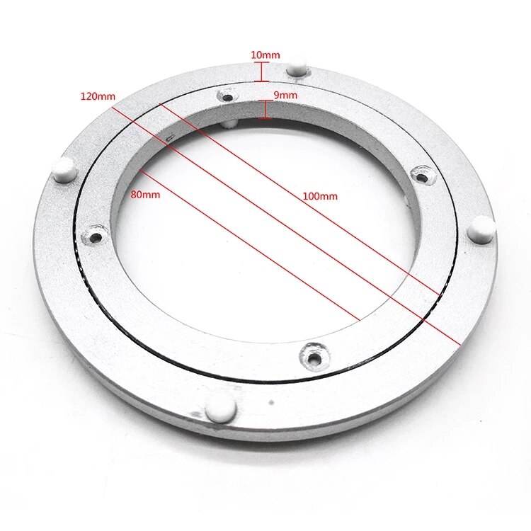 Rotating Bearing Alloy Bearing Turntable Round Base Chassis Heavy Bearing Accessory Robot Arm 360 Deg Robot Waist